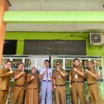 Kabib pembinaan dinas pendidikan propinsi Lampung kunjungi SMA negeri 03 Lampung Utara