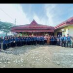 Kecamatan Bangunrejo Gelar Upacara Peringati HUT Lampung Tengah ke-80