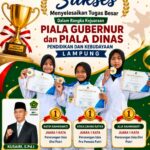 Tiga Siswi MIN 1 Tanggamus Sapu Bersih Juara 1, Toreh Prestasi Gemilang di Piala Gubernur Lampung