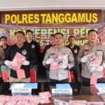Operasi Antik Krakatau 2026: Polres Tanggamus Ungkap 25 Kasus Narkotika, 27 Tersangka Diamankan